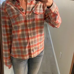 Plaid flannel shirt by Jachs Girlfriend size M